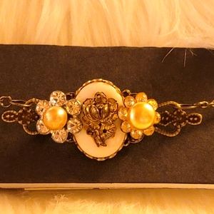 LA16 Orion Artistry "Ivy Jane" Necklace Brooch Combo Vintage Jewelry